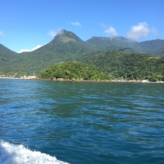 Approaching the island